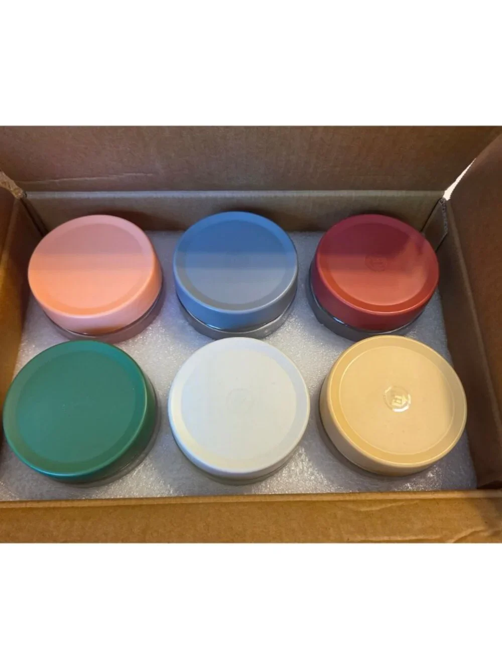 8oz Glass Jars with Lids Airtight Seal 6-Pack Small Food Containers for Snacks